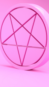 今すぐに好きな人から連絡が来るピンクの魔法陣の待ち受け画像