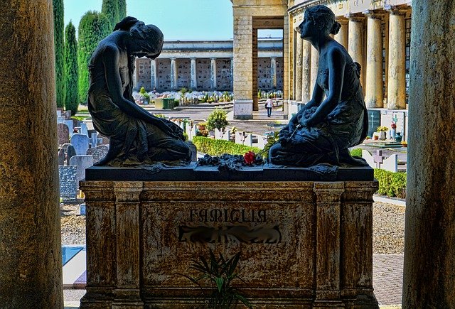 葬式のイメージ