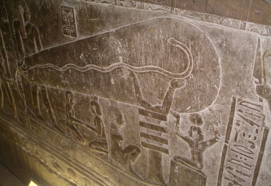 デンデラの電球