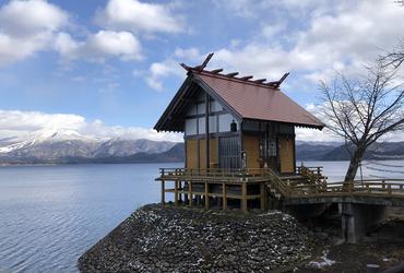 漢槎宮(浮木神社):縁結びや恋愛成就