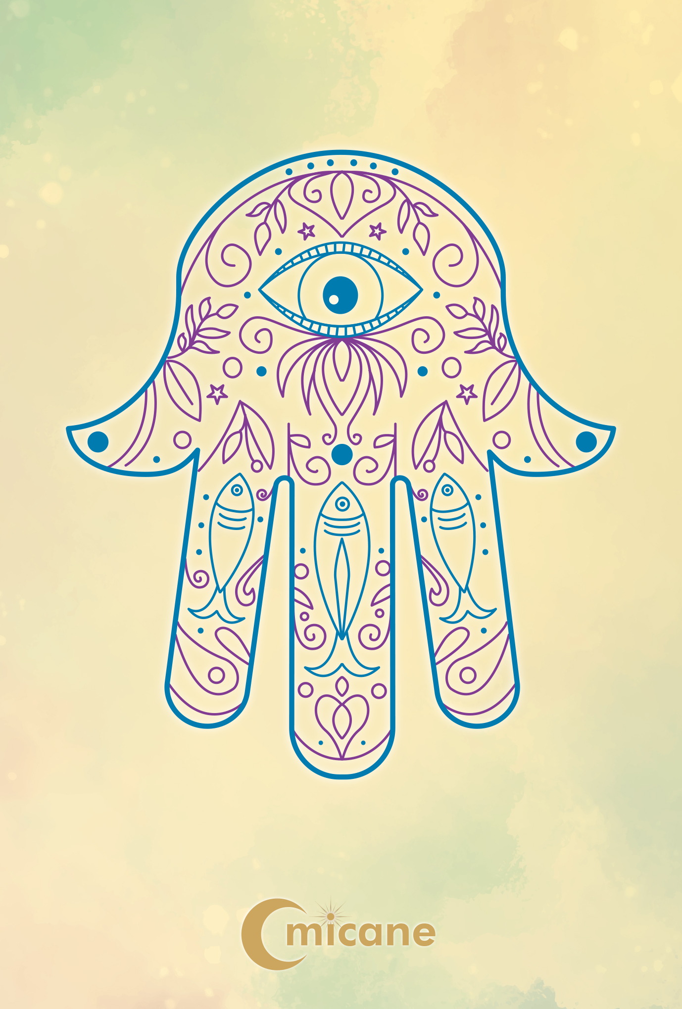 魔除け効果抜群のハムサの手