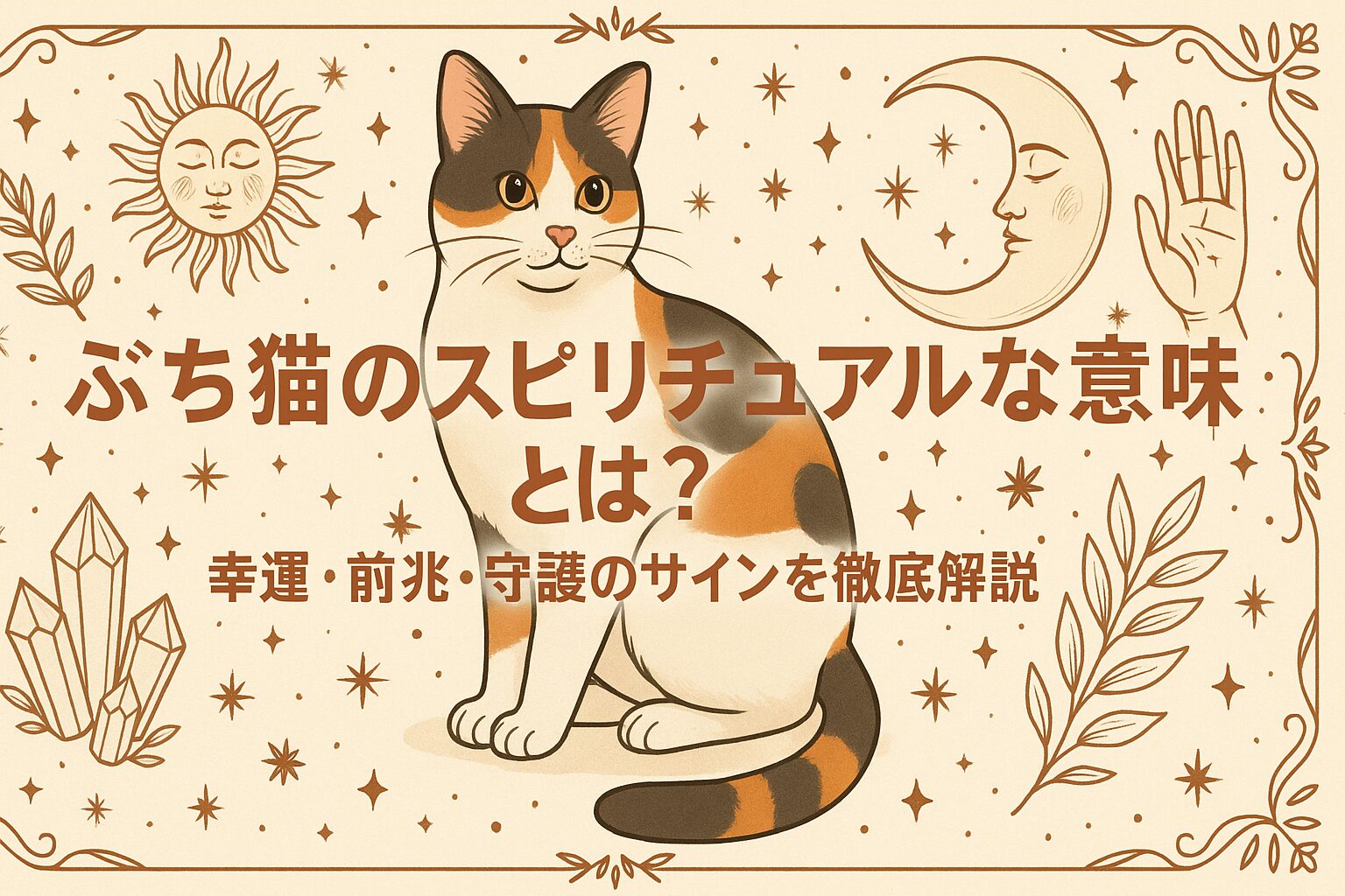 あなたに幸せ呼ぶ光の天使猫 ✨ 猫は、あなたの 未来の流れを先に