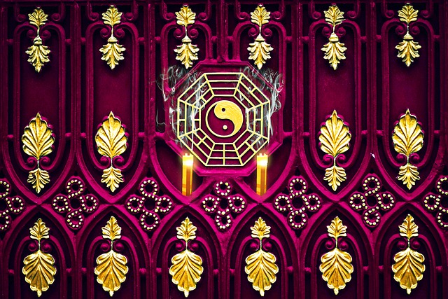 太極図と八卦との関係