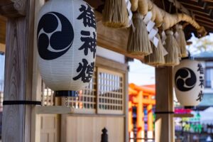 氷川神社のお焚き上げ