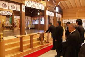 高麗神社のお焚き上げ