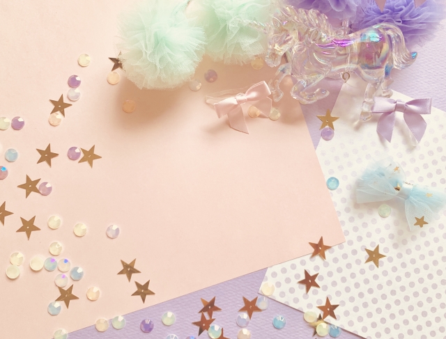 虹色のユニコーンを見る