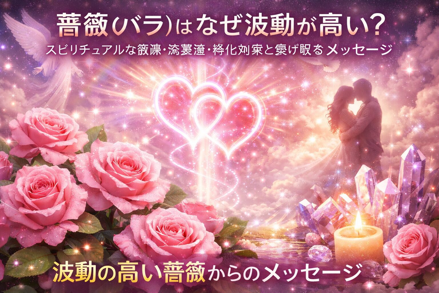 強欲 強運 開運 引き寄せ スピリチュアル 深紅の薔薇の気品 薔薇（バラ）はなぜ波動が高い？スピリチュアルな意味・恋愛運・浄化