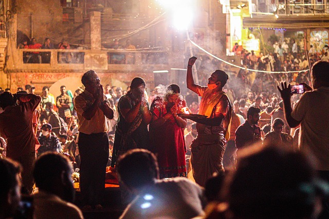 巡礼の盛大なパレード