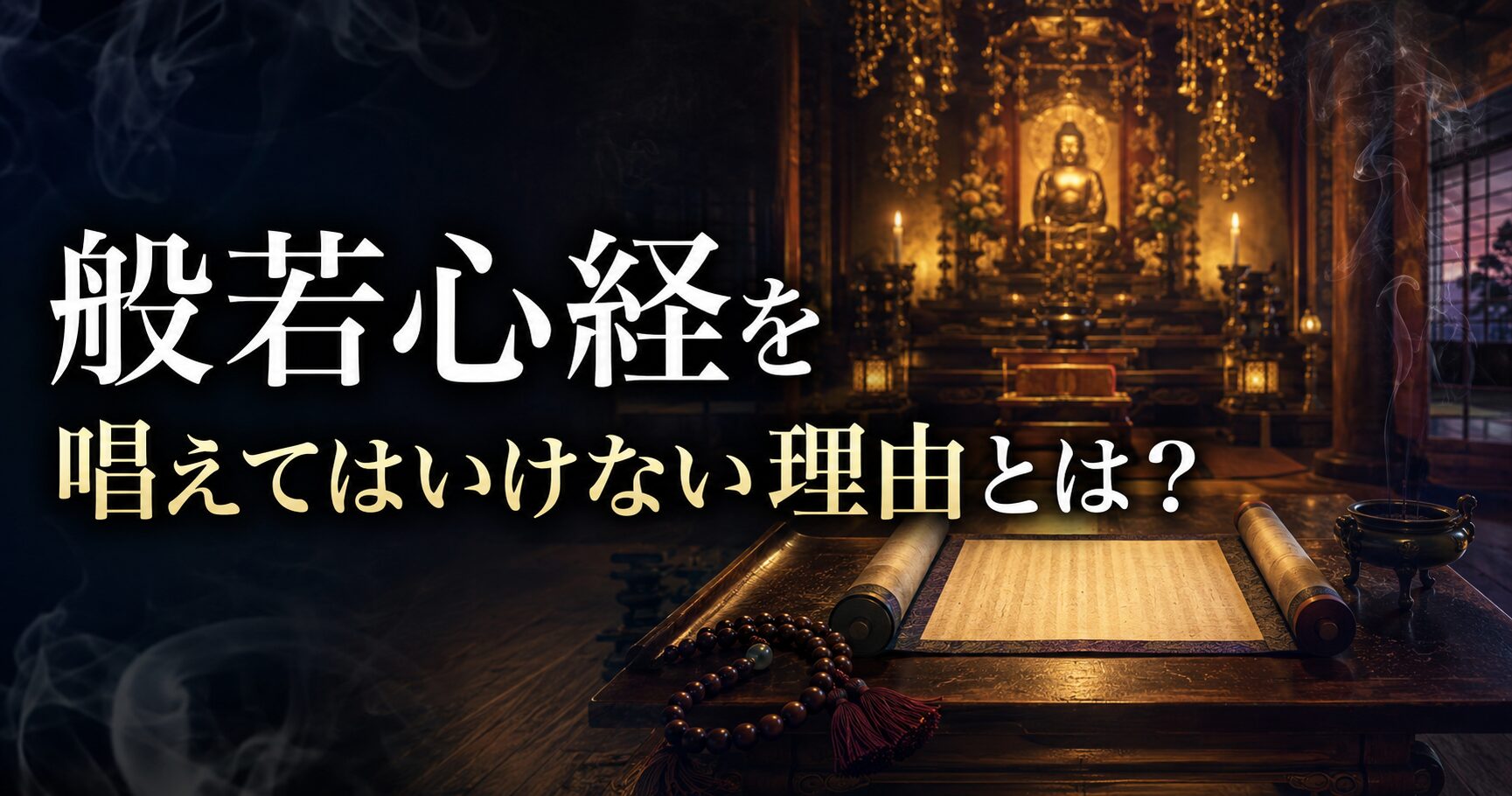 般若 心 経 唱え て は いけない