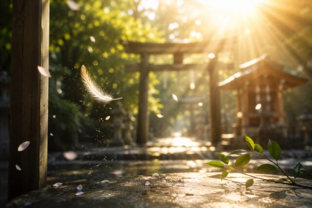 参拝をきっかけに不要なものを手放す意識が強くなる