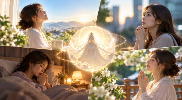 朝・寝る前・困ったときなど唱えるタイミング