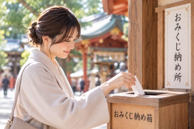 引いた神社へ返納するのが分かりやすい
