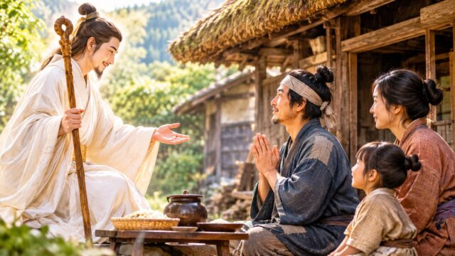蘇民将来は疫病除けの伝説に登場する人物