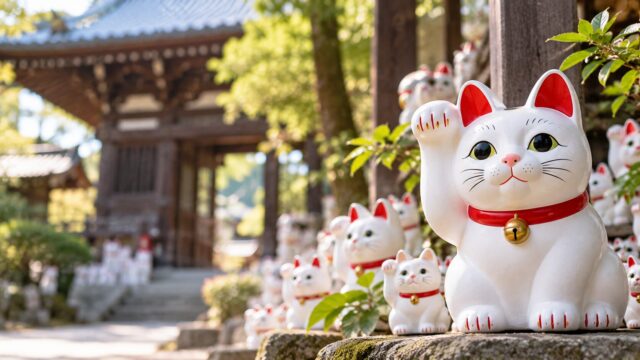 招き猫の左右の意味は地域や寺社、作り手によって異なる