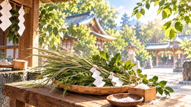 茅の輪くぐりと夏越の祓に伝わる厄除けの意味
