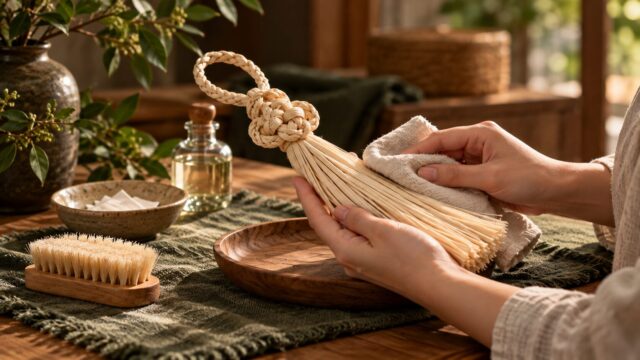 精麻のお手入れ方法と長く大切に使うための注意点